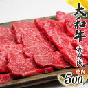 【ふるさと納税】奈良県産 黒毛 和牛 「 大和牛 」 赤身 焼肉 500g | 肉 にく ニク お肉 牛肉 黒毛 和牛 赤身 国産 大和牛 切り落とし こまぎれ バラ サーロイン ステーキ 盛合わせ 冷凍 奈良県 五條市