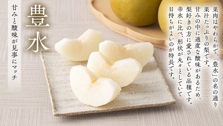 【 JA 北つくば 】 筑西ブランド 認証品 豊水 ( 梨 ) 3kg 2025年産 先行予約 梨 果物 フルーツ なし ナシ 和梨 くだもの デザート 茨城 [AE054ci]