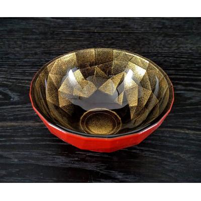 ふるさと納税 海南市 ダイヤモンドボウル　本朱(内 梨地) |  | 01