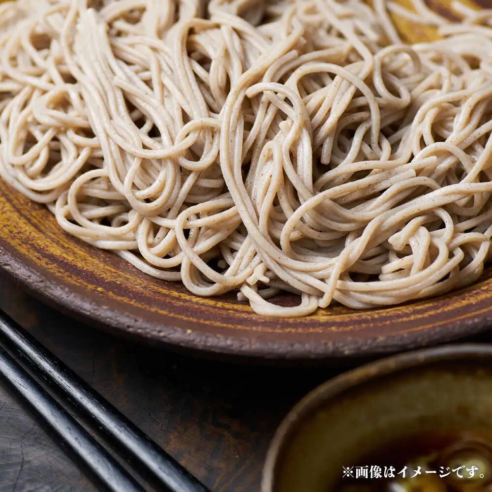 ぼたん蕎麦 太麺 10袋 つゆ4本セット | ファームインワカハラ [BNAV014]