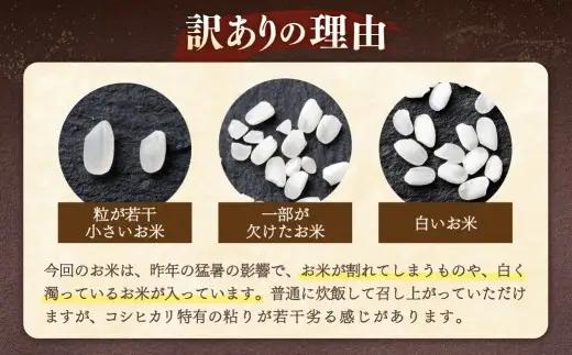 【 数量限定 ・ 訳あり 】令和7年産 コシヒカリ（ 5kg ）