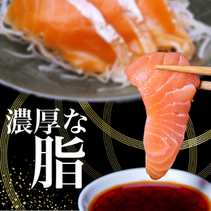 【 濃厚な旨味 】サーモン 700g-720g  サーモン