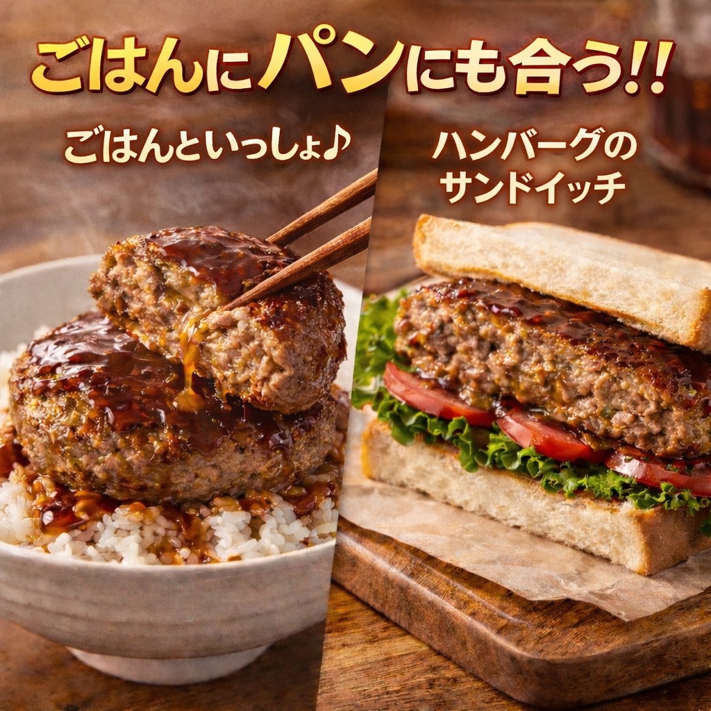 佐賀牛100％ お肉屋さんの手ごね ジューシー 生ハンバーグ　180g×10個 188-J1992_イメージ4