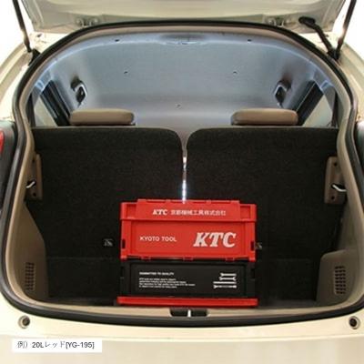 ふるさと納税 久御山町 KTC 折りたたみコンテナ20L(ブラック) [YG-195BK] |  | 01