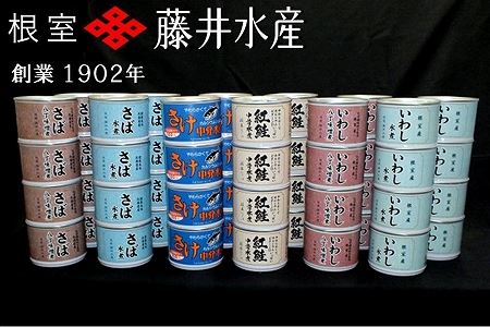 ＜12月22日決済分まで年内配送＞[鮭匠ふじい]缶詰詰合せ6種×各8缶 D-42040