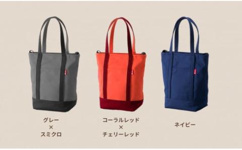 E-E08 帆布鞄 イヌイット ジップトップ収納トート（縦型）※両開きダブルファスナー仕様※[高島屋選定品］（株）高島屋洛西店 【※カラーを必ずご指定ください】