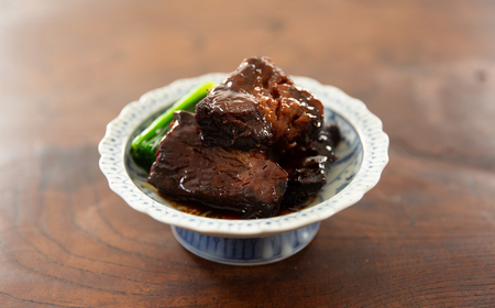 飯舘産黒毛和牛角煮　5食セット ITTAH007