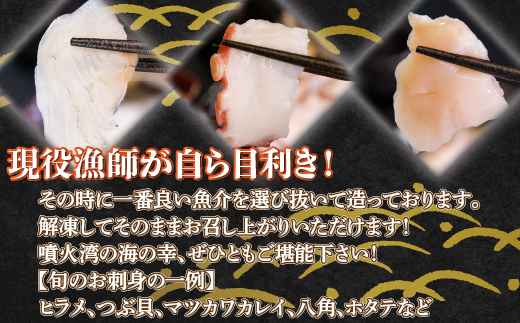 【定期便5回】海鮮地元漁師厳選 噴火湾産 海の幸 スペシャル 北海道 豊浦 うに いくら ホタテ 鮭 刺身 毛ガニ TYUR028