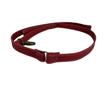 【 八幡レザー 】ショルダー付き トートバッグ 赤 【DP11W】 カバン 鞄 かばん トートバッグ ショルダーバッグ 牛革 レザー 軽量 レッド