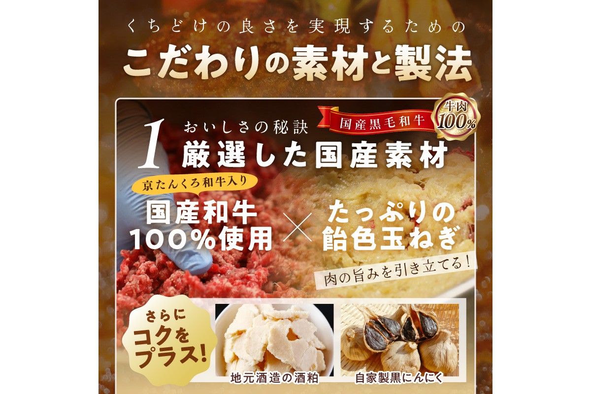 塩で食べるやわらかハンバーグ（デミグラスソース付）　国産 牛肉 はんばーぐ　NH00042