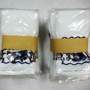 【ふるさと納税】薄手で乾きやすい！【世界遺産熊野古道ロゴ入りタオル 20枚】 （個包装で清潔）
