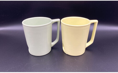 有田焼 伝作窯 ぶらんぶらん ペールカラーマグペアセット（イエロー、グリーン） 30000円 3万円 A30-750
