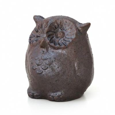 ふるさと納税 阿賀野市 【安田瓦】ふくろう「福来朗」(中・耳あり) |  | 01