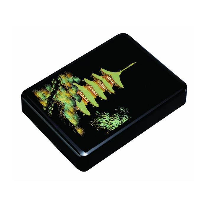 加伏文庫 黒 五重の塔 ［YG509］ 303446_CC507