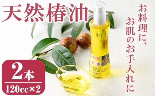 
            A62002 鹿児島県肝付町産椿オイル(120cc×2本) 鹿児島 国産 椿油 つばき油 ツバキオイル ヘアオイル ネイルオイル 天然 国産 食用油 調味料 天ぷら ギフト プレゼント お中元 お歳暮【横山砕石】
          