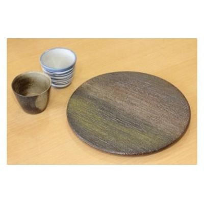 ふるさと納税 豊後高田市 櫛目平皿&お猪口セット |  | 01