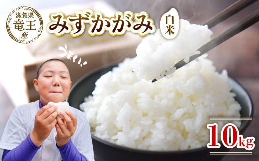 【新米 先行予約】 令和8年産米 数量限定 みずかがみ 白米 10kg 米 滋賀県 竜王町 国産 農家直送 特別栽培米 ミズカガミ 2026年産 国産 農家直送 環境こだわり お米 こめ おこめ 産地直送 送料無料 滋賀県 竜王町 ふるさと納税