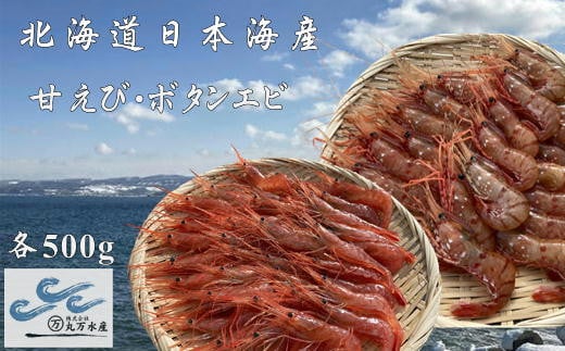 7-022-003　冷凍甘えび・ボタンエビセット 各500g