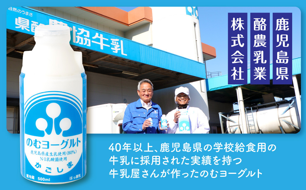 “牛乳屋さんがつくった”のむヨーグルト 500ml×5本 計2.5L