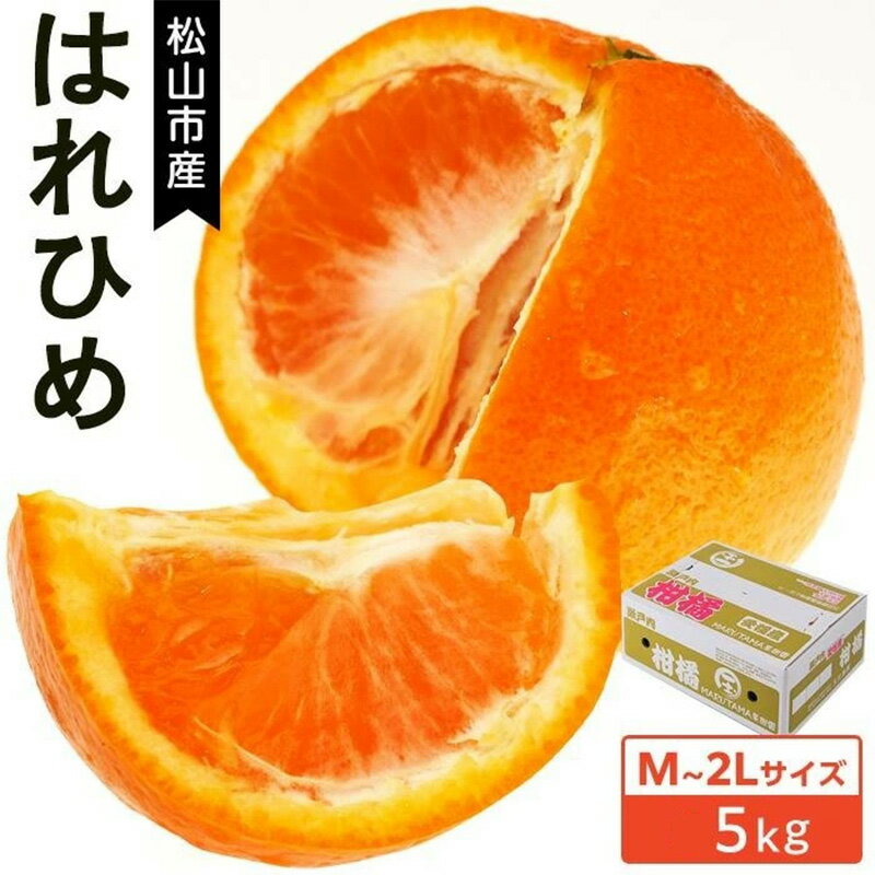 【ふるさと納税】 ★発送は12月上旬から★松山市産 はれひめ M~2L （5kg）愛媛産 国産 愛媛みかん 愛媛蜜柑 愛媛ミカン みかん ミカン mikan 蜜柑 柑橘 フルーツ 果物 くだもの お取り寄せ 産地直送 数量限定 人気 おすすめ 愛媛県 松山市 フジ・アグリフーズ
