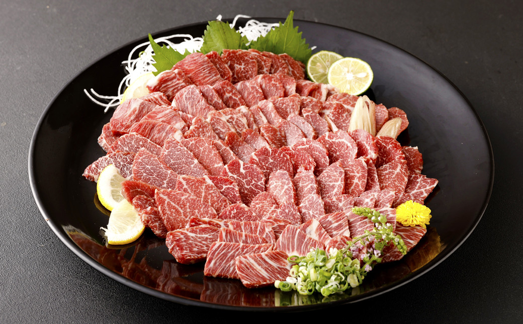 熊本 馬刺し 上霜降り トロ 500g (50g×10) 馬肉