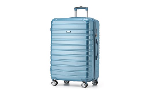 G596 AP7663スーツケースLペールブルー キャリーバッグ カバン バッグ キャリー かばん キャリーケース