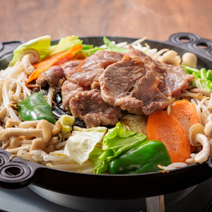 石狩めしやきらくの味付きジンギスカン 計1.2kg（300g（肉200g、タレ100g）x4）