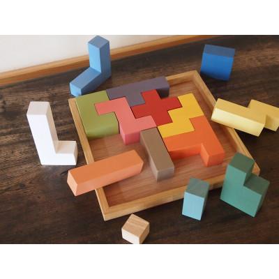 ふるさと納税 羽島市 木製パズル「ブロックル」 |  | 02