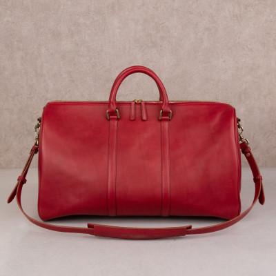 ふるさと納税 福崎町 ボストンバッグ(レッド)