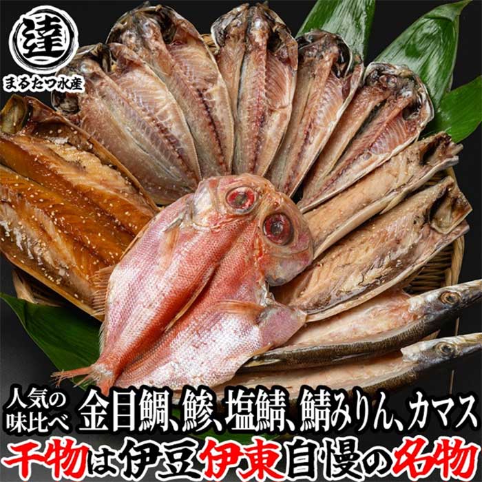 【ふるさと納税】伊豆・丸達水産 おすすめ ひものセット