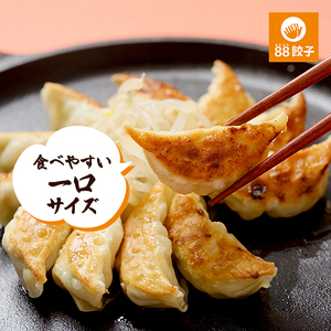 【定期便・3回コース】浜松餃子の88ぱちぱち餃子  80個 幸せな食卓セット【配送不可：離島】