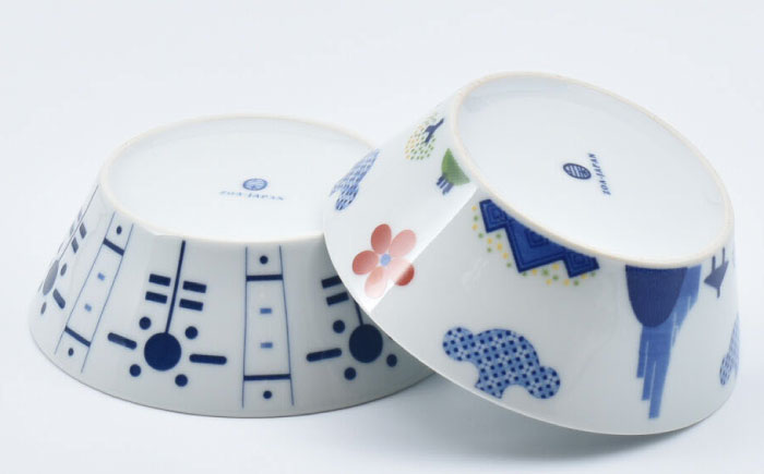 【有田焼】オリジナルZOAボウル2点セット 径約15cm / 食器 / 佐賀県 / 株式会社まるぶん [41APCD062]