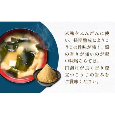 ふるさと納税 氷見市 減塩味噌 10割麹仕込み 750g×6個 【スマイルケア食品認定】 |  | 01
