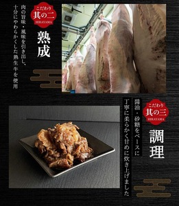 ひら山特製 京風 牛すじ 煮込み 600g（150g×4袋）牛すじ