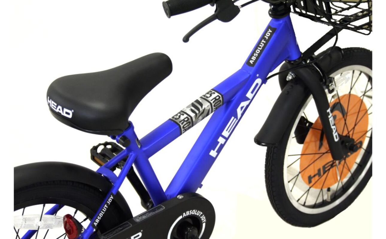 子供用自転車 16インチ キッズ自転車 HEAD KIDS BIKE 補助輪付き 前カゴ付き 100cm以上 3~6歳 軽量 プレゼント ギフト ｜武田産業 人気返礼品 三重県 四日市市 ふるさと納税