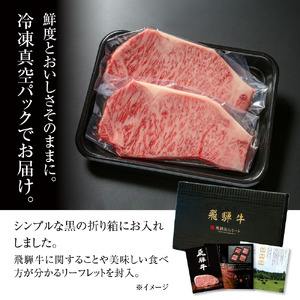 飛騨牛 サーロインステーキ 400g（200ｇ×2） 冷凍真空パック | 肉 お肉 ステーキ 黒毛和牛 和牛 人気 おすすめ 牛肉 ギフト お取り寄せ 7日以内お届け[S848]