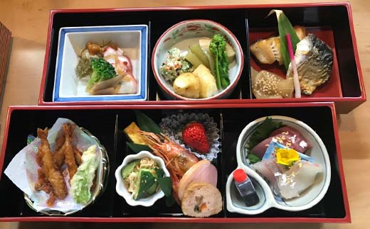 日本料理 正膳 会席料理券 1,100円分 お弁当 会席料理 ギフト プレゼント 岐阜県 坂祝町 F6M-132