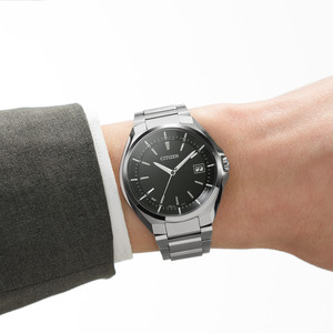 CITIZEN 光発電 エコドライブ電波　メンズ 時計アテッサ CB3010-57E