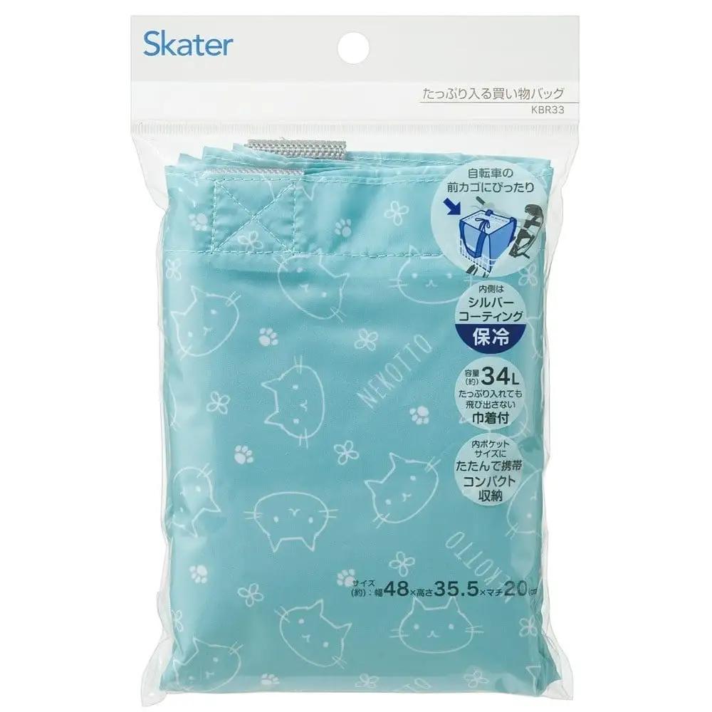 たっぷり入る買い物バッグ ねこっと スケーター 6-314