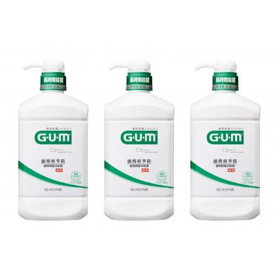 ふるさと納税 南アルプス市 &lt;サンスター&gt;G.U.M デンタルリンス レギュラータイプ 960ml×3本