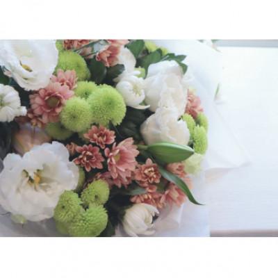 ふるさと納税 筑西市 【毎月定期便】季節のお花で束ねた仏花【花瓶用】/Sサイズ全12回 |  | 01