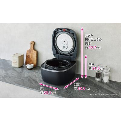 ふるさと納税 鳥取市 【2025年新製品】タイガー魔法瓶 圧力IH炊飯器 JRI-G100KO 5.5合炊き オフブラック |  | 01