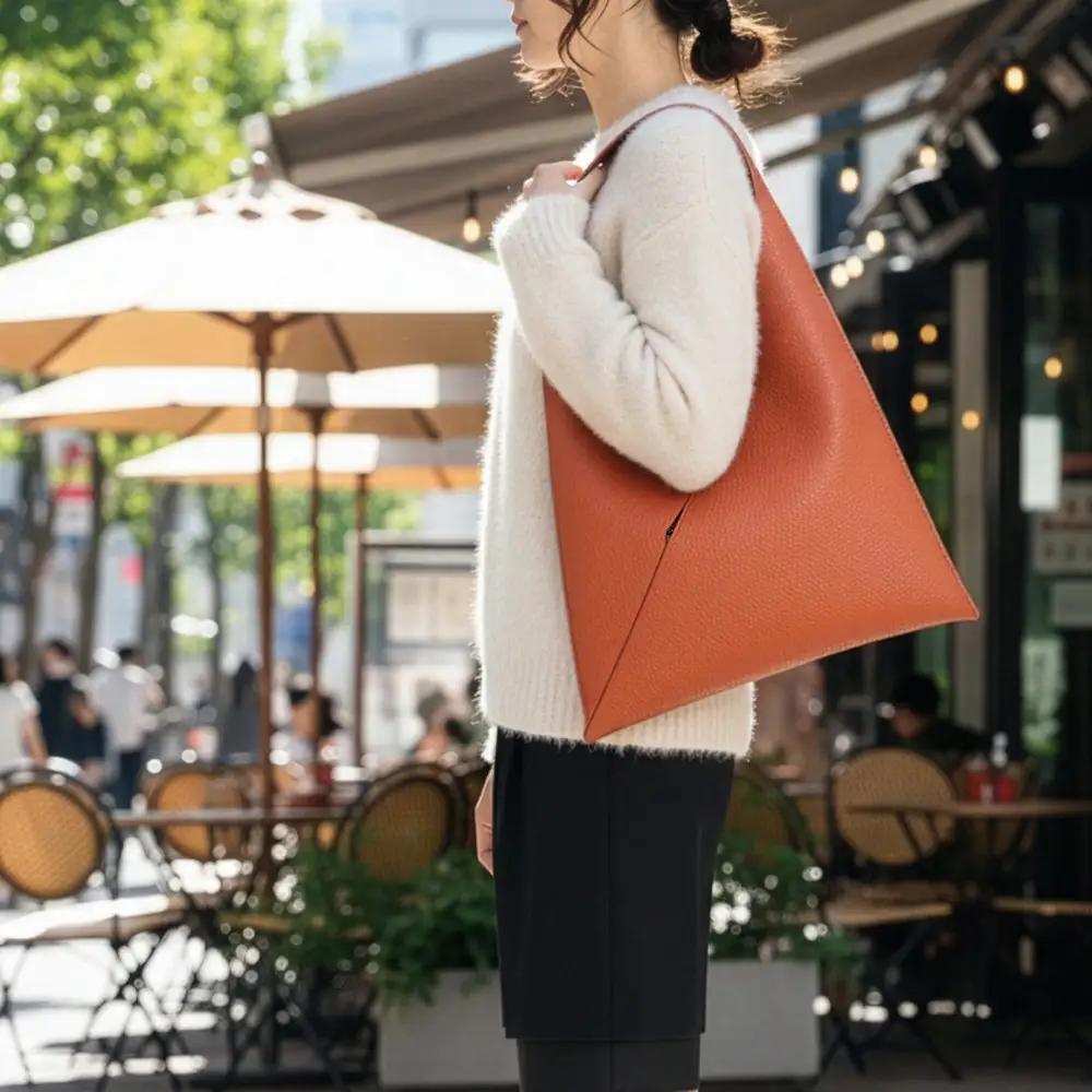 FUKUNARY ハンドバッグ Lサイズ ミカサ バスケットボール ブラウン M148L