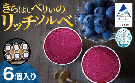 きらぼしべりぃのリッチソルベ6個入り