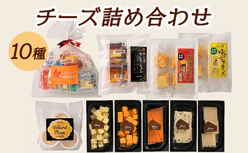 10種のチーズの詰め合わせおつまみ 詰め合わせ  セット 長野 信州 小諸 乳製品 加工食品 盛り合わせ 