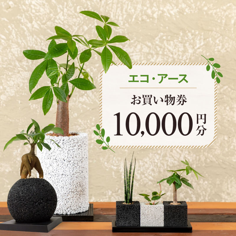 S060-121_エコ・アースでご利用可能なお買い物券　10,000円分