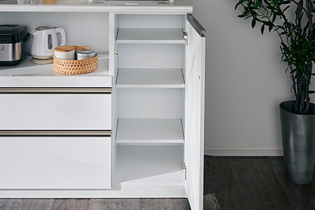 セクレト 90 オープンカウンターボード【諸富家具】：C240-002