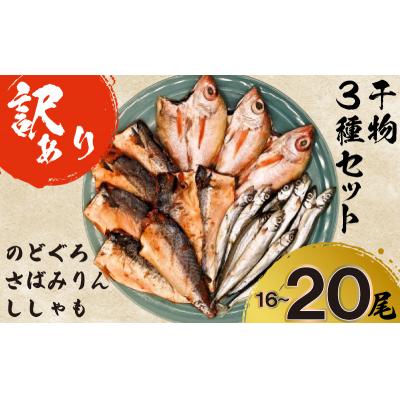 ふるさと納税 下関市 【7営業日以内発送】訳あり のどぐろ入り 干物 3種 セット AU501
