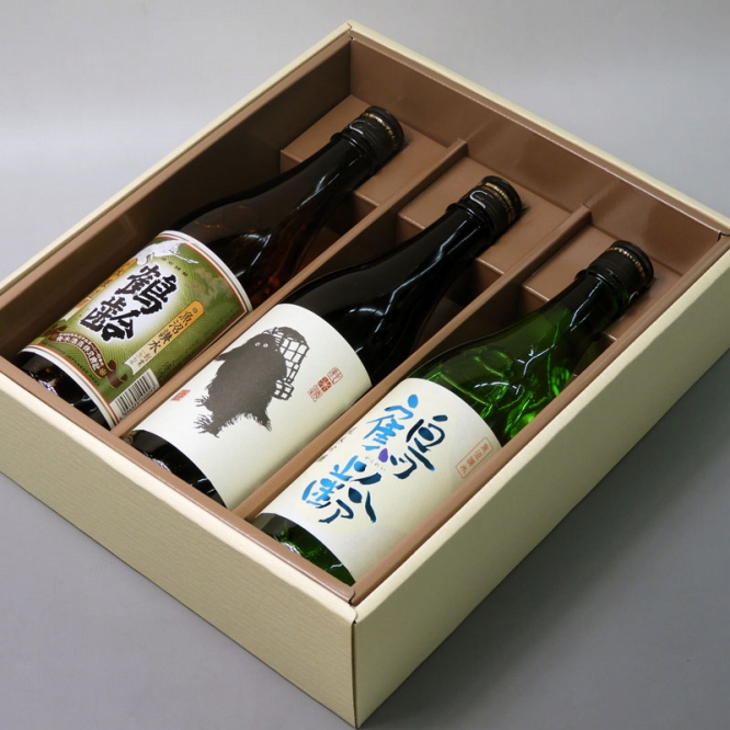 日本酒 鶴齢 本醸造・雪男 純米・鶴齢 純米吟醸 720ml×3本セット