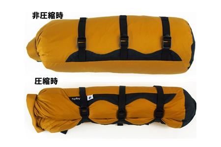 [R176] oxtos 透湿防水 コンプレッションドライバッグ 6L 【ワイン】